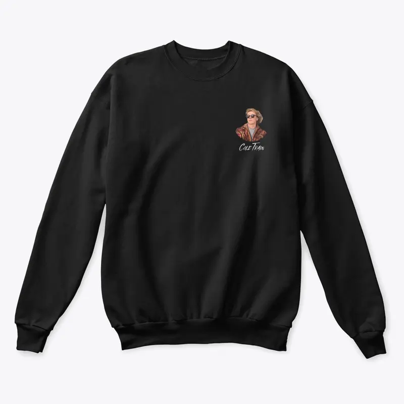 Cole Train"Just Let Er'Eat"Sweater-Black