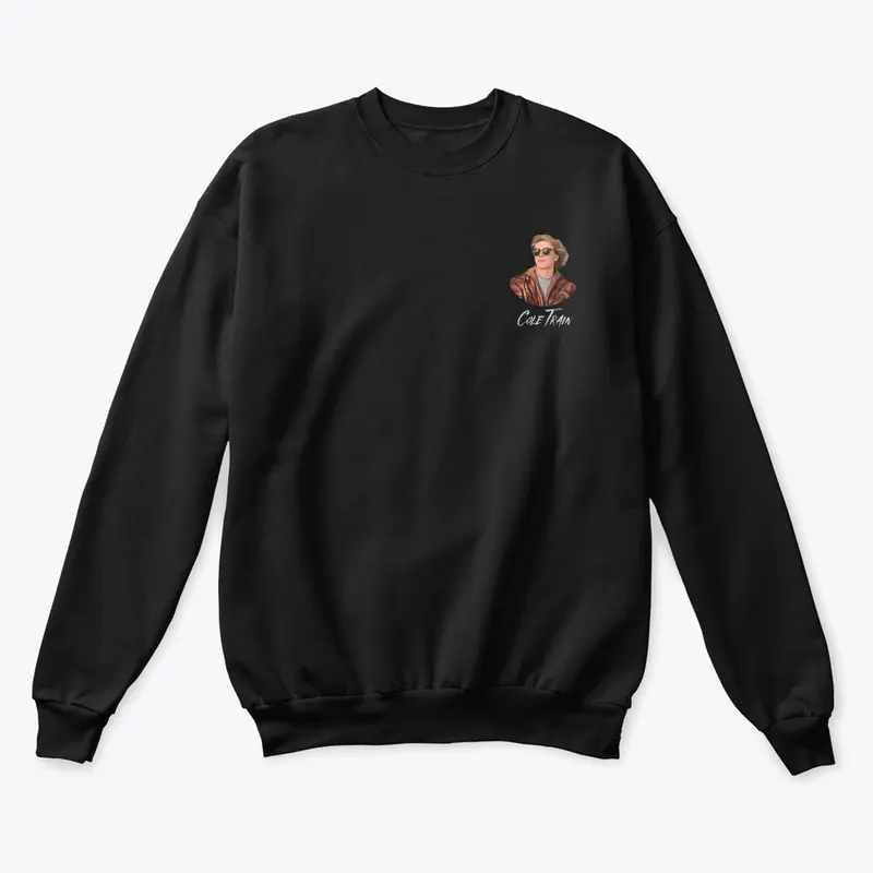 Cole Train"Just Let Er'Eat"Sweater-Black